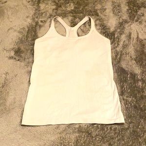 Lululemon white tank